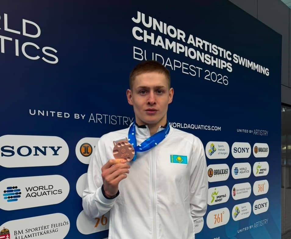 Виктор Друзин – бронзовый призёр юниорского чемпионата мира по артистическому плаванию в Будапеште