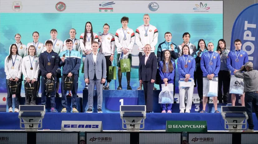 Сильное начало на Открытом чемпионате Белоруси по плаванию