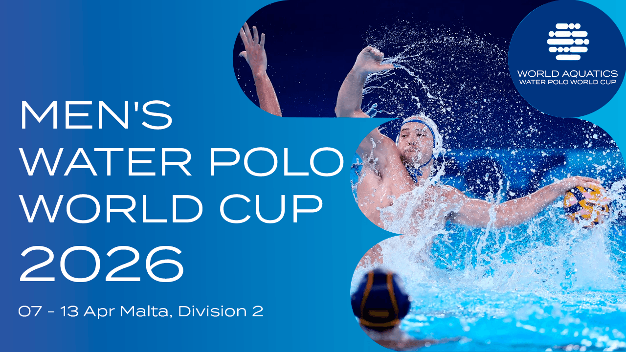 Men's Water Polo World Cup 07 - 13 Apr 2026, Malta, Division 2